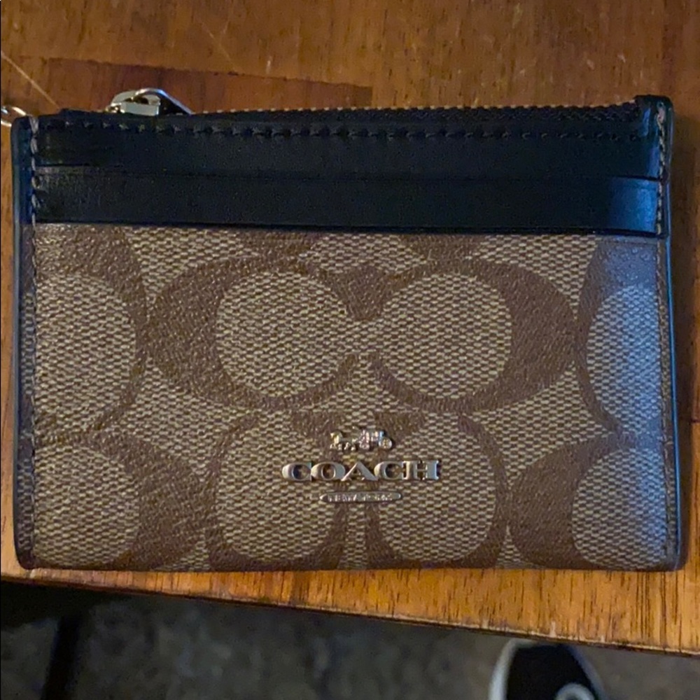 Coach wallet and Keychain strap